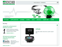 Tablet Screenshot of amimedical.cz